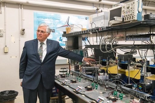 Visit by Dr. Harrison H. Schmitt, Apollo 17 Astronaut