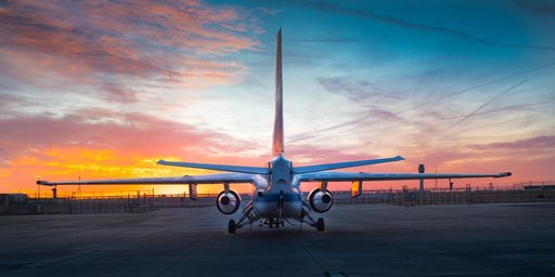 Lockheed S-3 Viking, N601NA at Sunrise