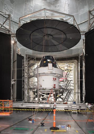 Preparation of the Orion Spacecraft Crew and Service Module E...