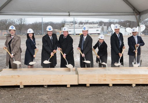 Aerospace Communications Facility, ACF Groundbreaking Ceremony