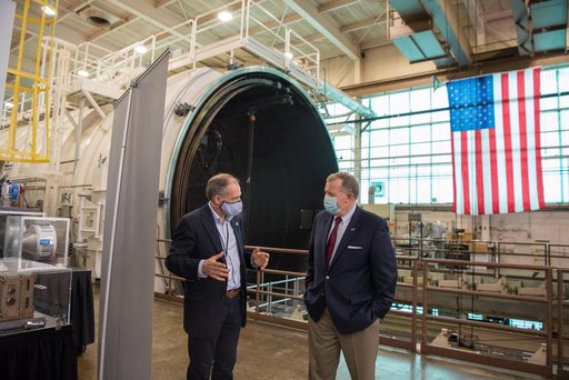 Visit to GRC by the Deputy Administrator, James Morhard