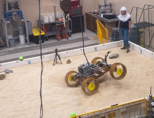 Volatiles Investigating Polar Exploration Rover, VIPER Testin...