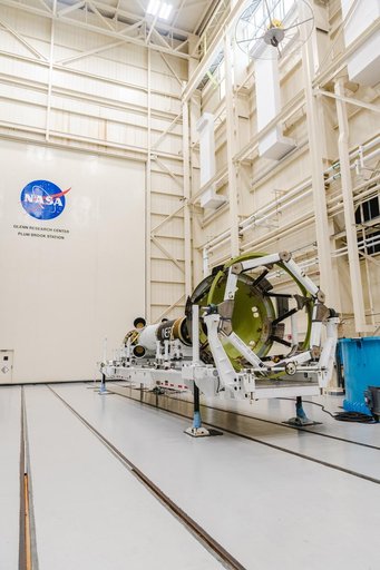 Orion Environmental Test Article (ETA) Arrival to the Space Environments Complex at NASA’s Glenn Research Center