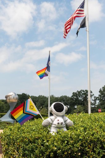 Progressive Pride Raising Flag Ceremony