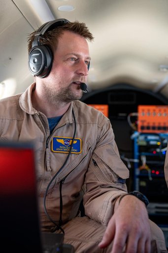 Adam Wroblewski in PC-12 Aircraft