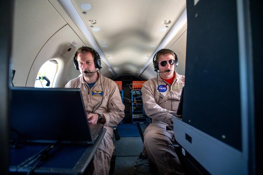 Adam Wroblewski and Shaun McKeehan Working In PC-12 Aircraft