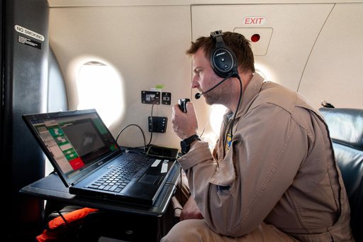 Adam Wroblewski in PC-12 Aircraft