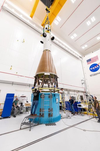 The Orion Environmental Test Article (ETA) at the Space Environments Complex at NASA’s Glenn Research Center
