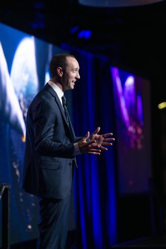 Timothy Speaking At Evening With The Stars 2024