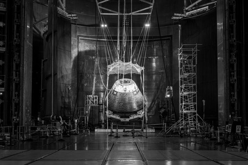 Forward Bay Cover jettison test at the Space Environments Complex