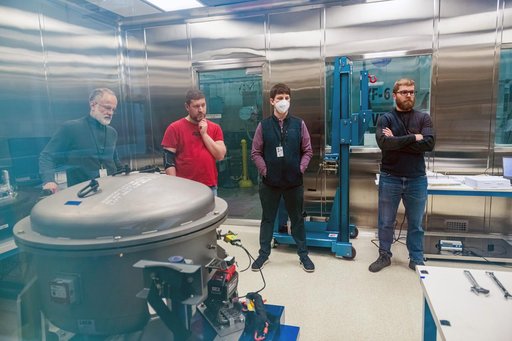 Gateway Hardware Milestone: First AEPS Thruster for Power and Propulsion Element Delivered to NASA Glenn (GRC-2025-C-01209)