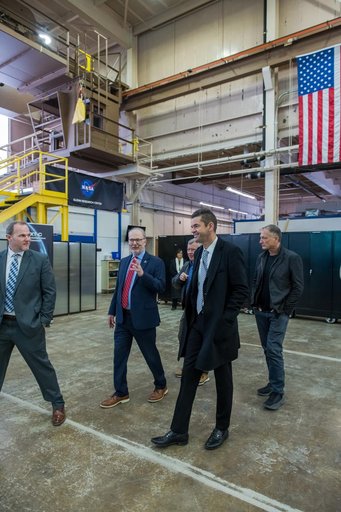 NASA Administrator Jared Isaacman’s Visit to Glenn