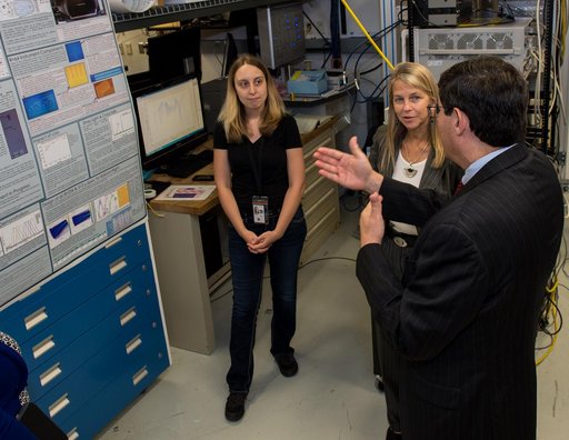 NASA Deputy Administrator Dr. Dava Newman tours Goddard Space Fl