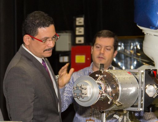 Uroyoan Walker, President University of Puerto Rico visits Godda
