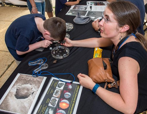 OSIRIS-REx Launch Event at Goddard Visitor Center. NASA's first