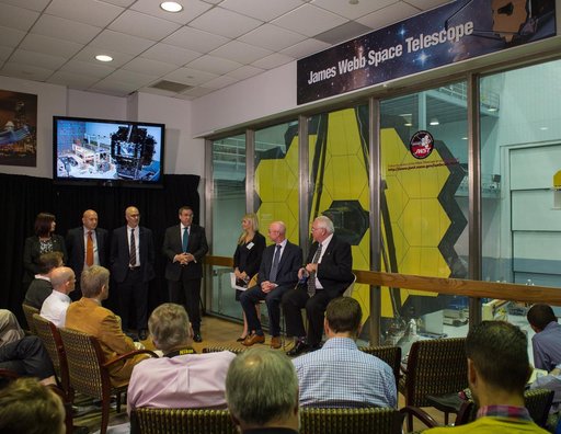 James Webb Space Telescope Mirror Reveal