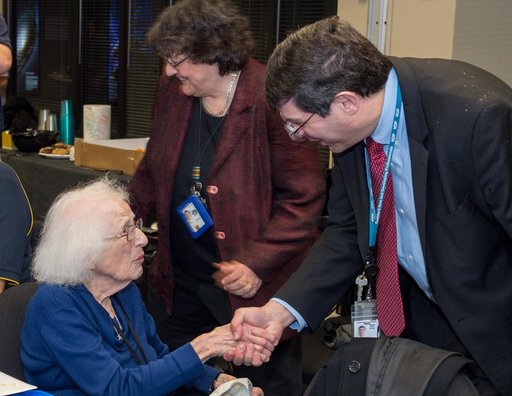 Dr. Nancy Grace Roman visits James Webb Space Telescope (JWST) a