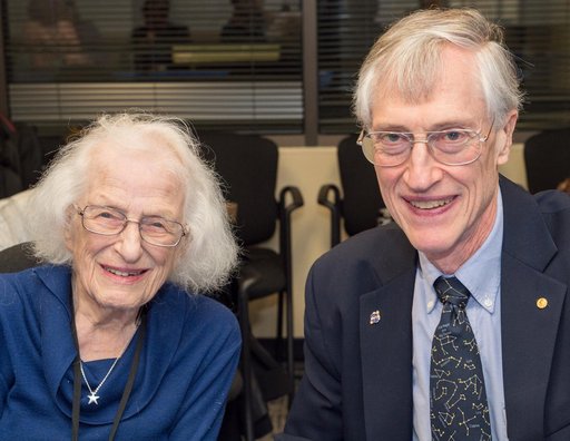 Dr. Nancy Grace Roman and Dr. John Mather