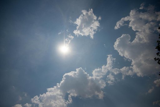 Solar Eclipse viewing at the Goddard Space Flight Center Mall