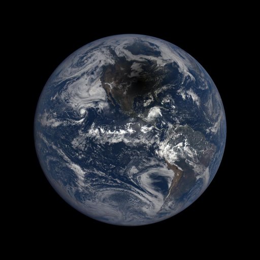 NASA's EPIC View of 2017 Eclipse Across America
