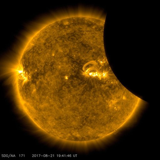 SDO Sees Solar Eclipse