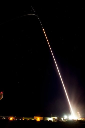 NASA Wallops Rocket Launch Lights up the Mid-Atlantic Coast