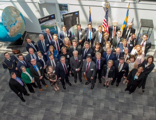 Swedish Delegation Visits NASA Goddard