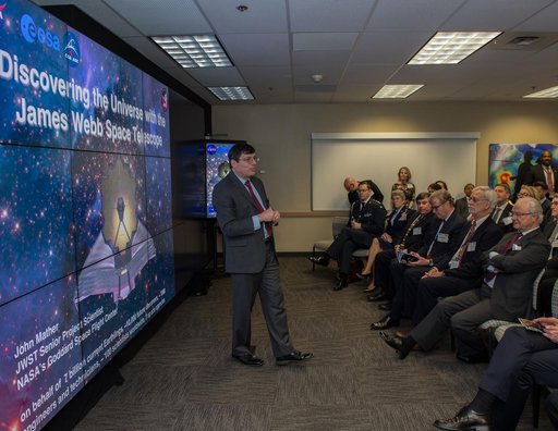 Swedish Delegation Visits NASA Goddard