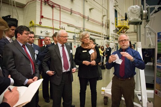 Swedish Delegation Visits NASA Goddard
