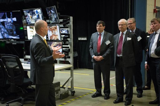 Swedish Delegation Visits NASA Goddard