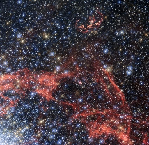 Hubble snap a beautiful supernova explosion some 160,000 light-years from Earth