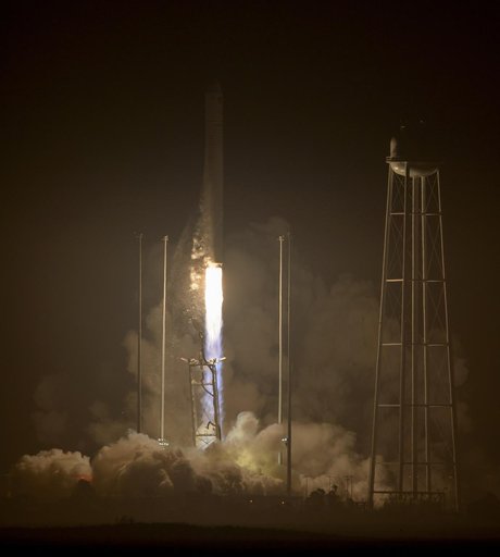 Orbital ATK Antares Rocket Launch