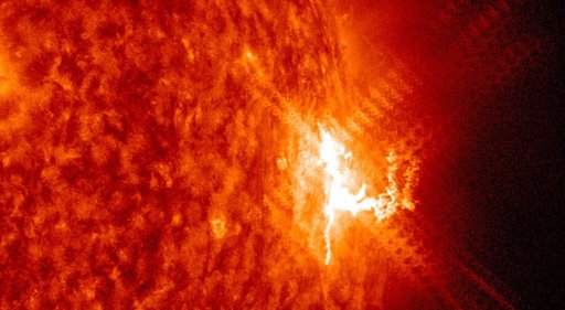 SDO Sees Trio of Mid-Level Flares