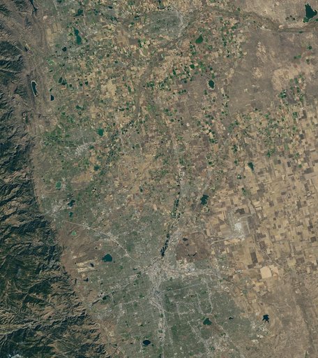 NASA Satellite Captures Super Bowl Cities - Denver, CO
