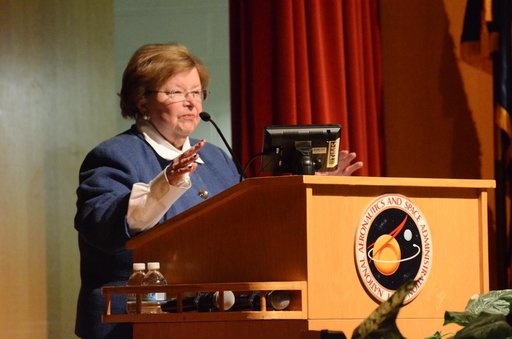 Senator Barbara Mikulski Visits NASA Goddard