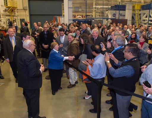 Senator Barbara Mikulski Visits NASA Goddard