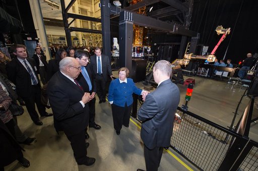 Senator Barbara Mikulski Visits NASA Goddard