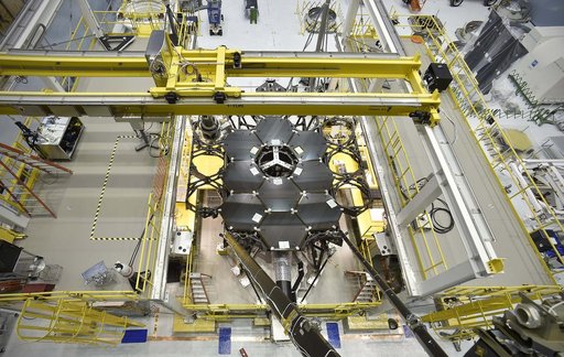 James Webb Space Telescope Mirror Halfway Complete
