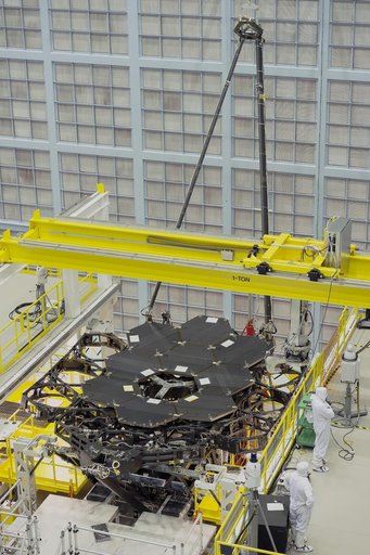 James Webb Space Telescope Mirror Halfway Complete