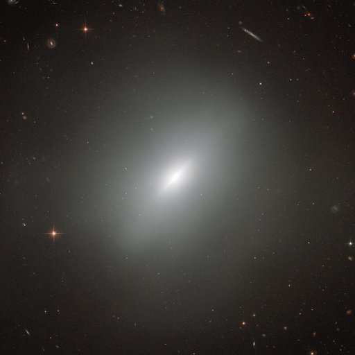 Hubble Views a Young Elliptical Galaxy
