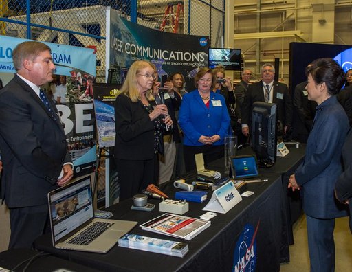 President Park Geun-hye of South Korea Visits NASA Goddard