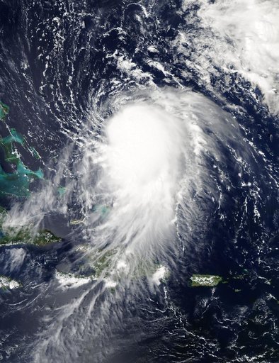 Hurricane Joaquin on 9/29/15