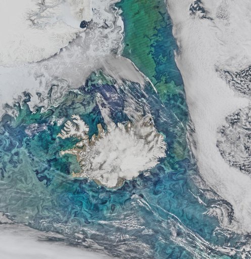Mid June in the North Atlantic [crop]