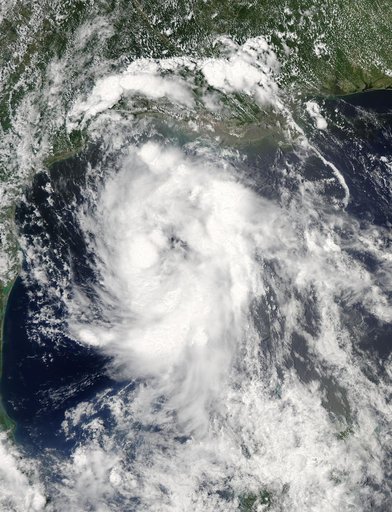 NASA Sees Tropical Storm Bill Making Landfall in Texas