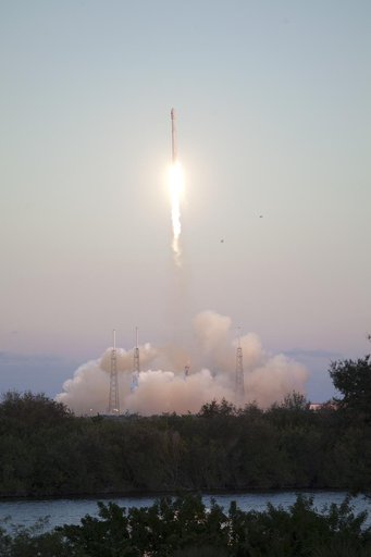 Deep Space Climate Observatory (DSCOVR) lifted off from Cape Canaveral