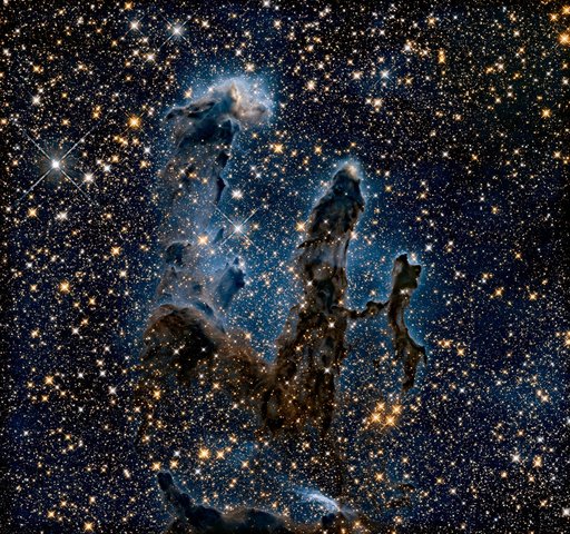 Hubble Goes High Def to Revisit the Iconic 'Pillars of Creation'
