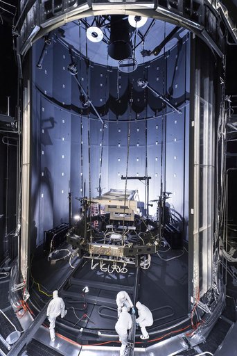 Space Simulation Chamber Prepared for Testing Webb Telescope