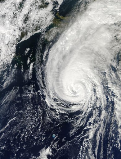MODIS Sees Hurricane Gonzalo