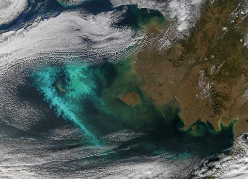 The Turbulent Bering Sea [full frame]