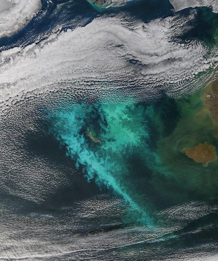 The Turbulent Bering Sea [detail]